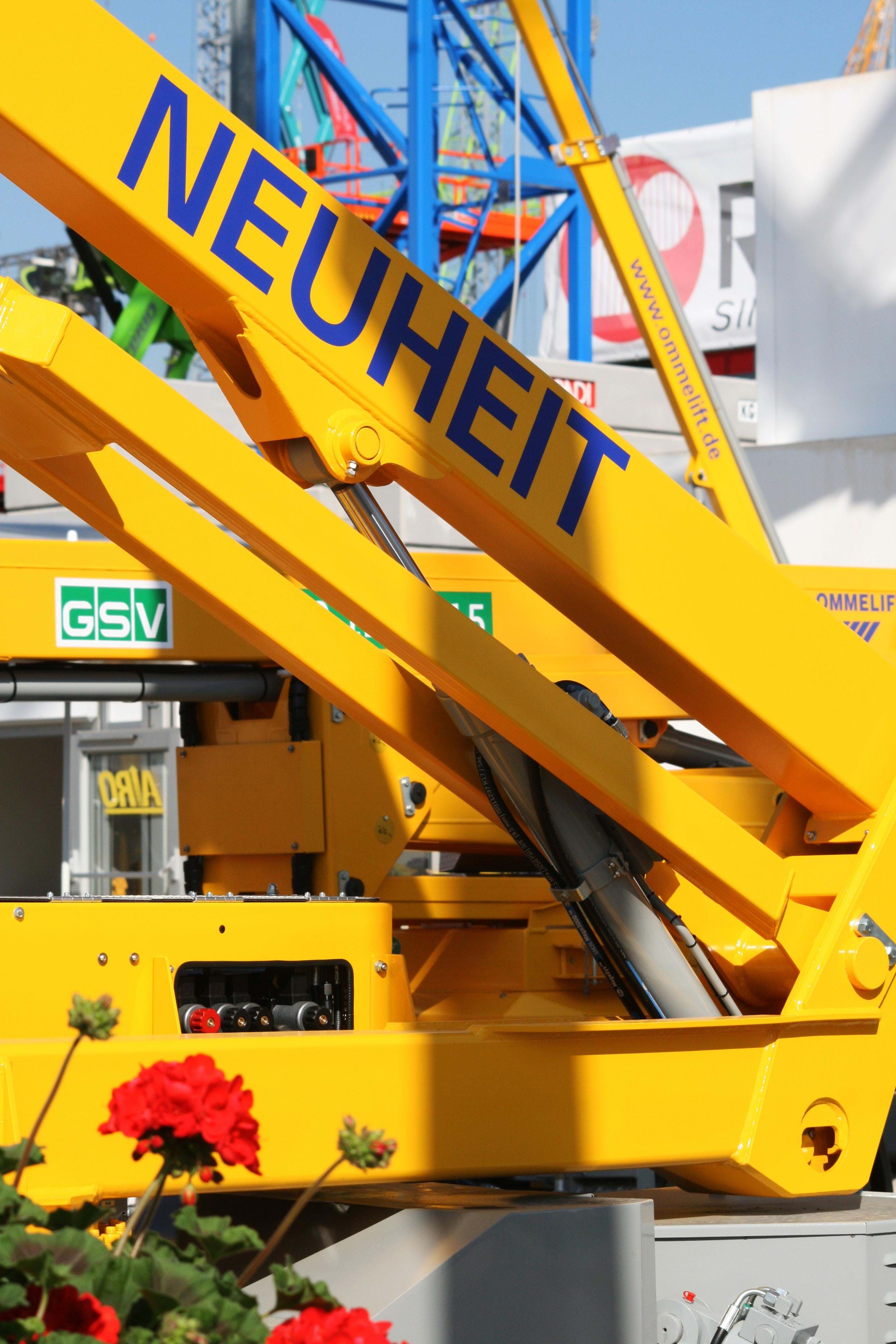 Vi har i år en kæmpe nyhed med til Bauma!