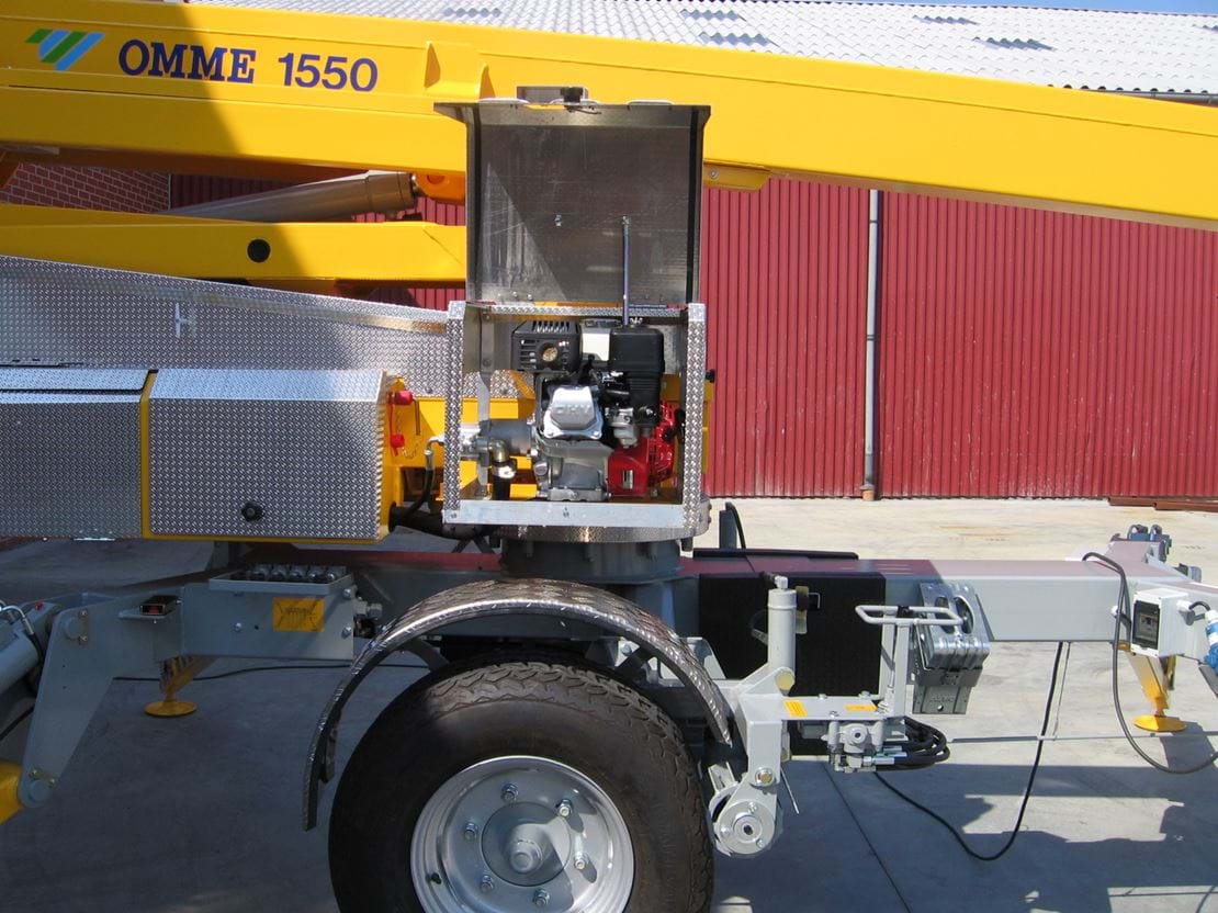 Benzinmotor m. oliepumpe